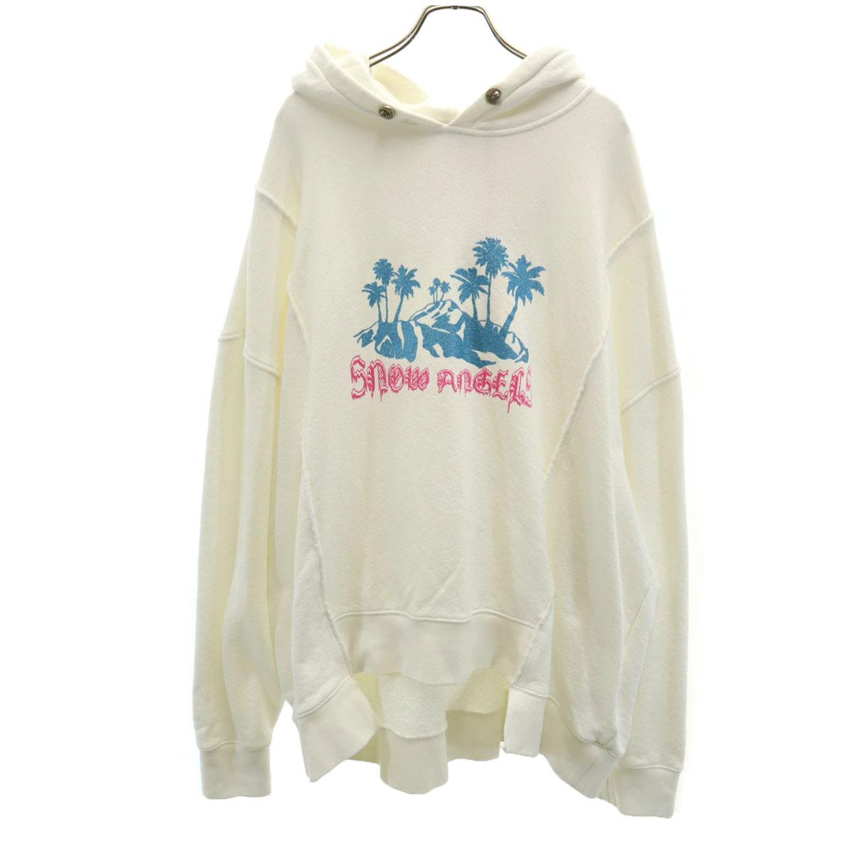 

MONCLER made in Italy Long sleeve Parker L white Men s Used