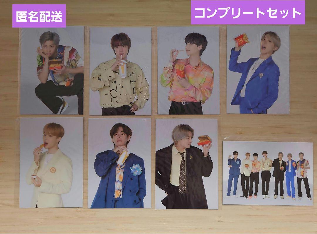

[Б/У] Бонус за покупку товаров коллаборации BTS и McDonald s: Полный набор коллекционных карточек