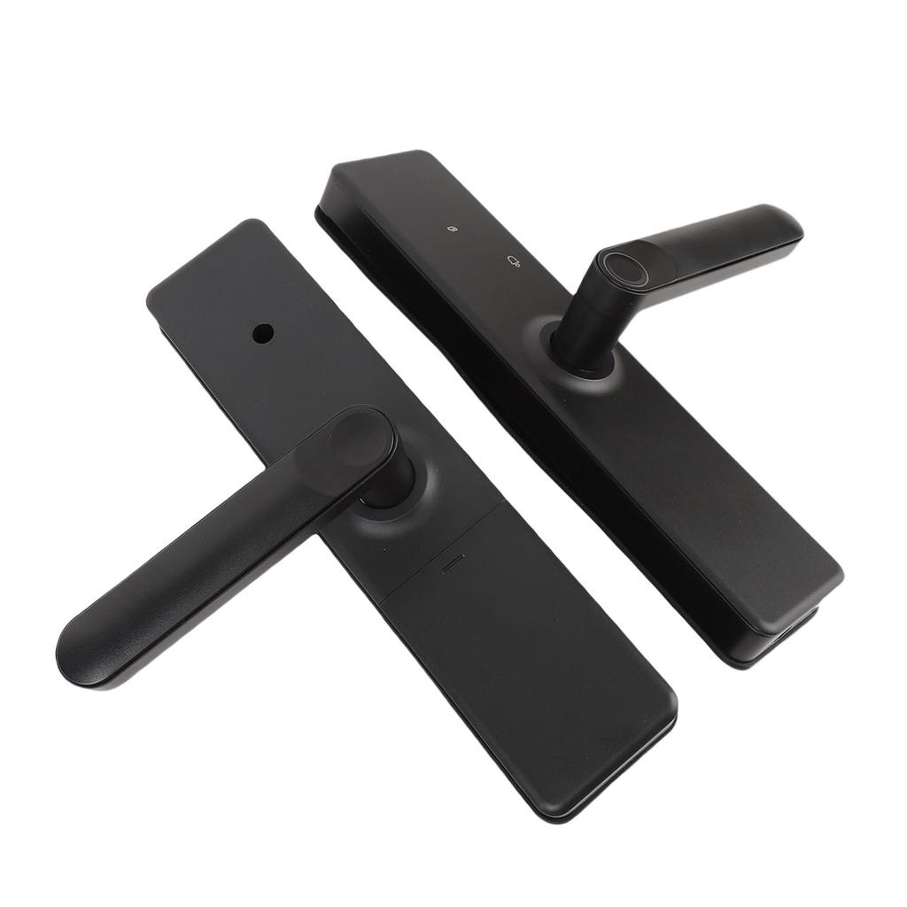 Încuietoare inteligentă cu mâner, carduri IC, chei, control de la distanță prin aplicație, parolă, amprentă, securitate, încuietoare de intrare