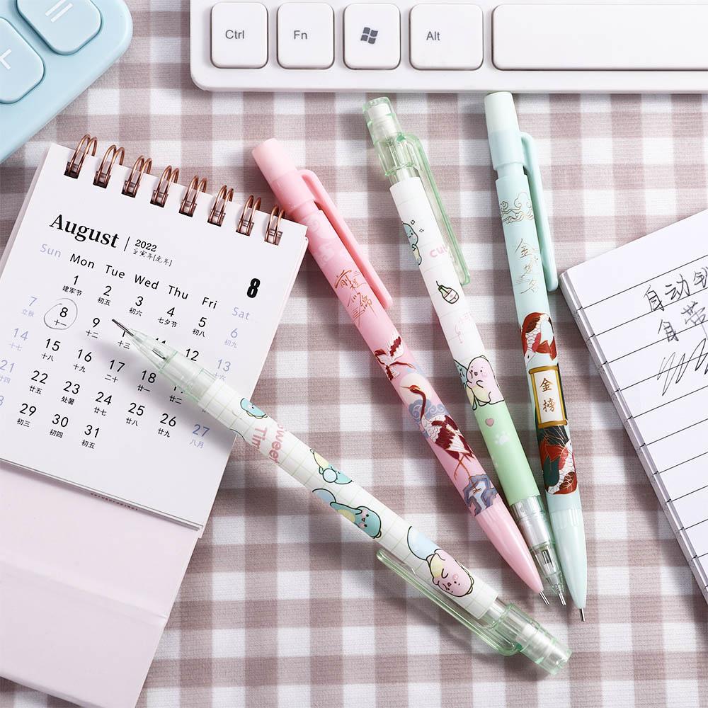 Stationery for Kids Korean Student Press Pen Mechanical Pencil Movable Pencil Automatic Pencils