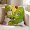 HHappy Tree Friends Cartoon NNutty  Pillow Case Square DoubleSided Sofa Cushion Cover Bedroom Bedside Pillow