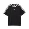 Adidas Originals Adicolor FW25 Jacquard Jersey Loose Fit Striped Crew Neck Short Sleeve T-Shirt Unisex Tops KD5830