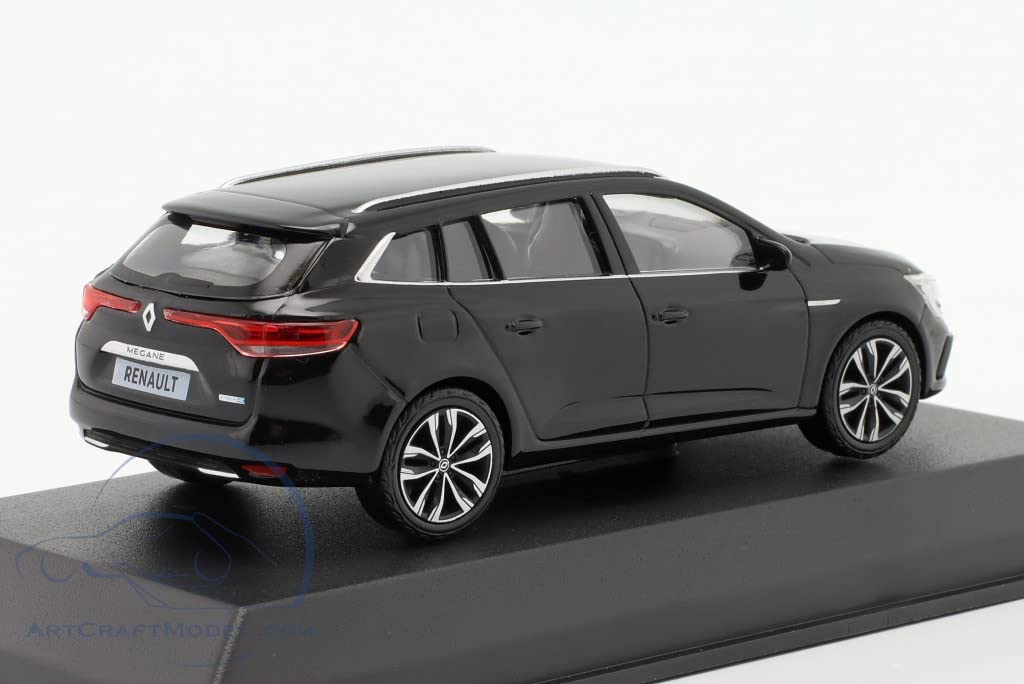 NOREV Renault Megane Estate 1/43 Scale Diecast Model Car 2020 (Black)