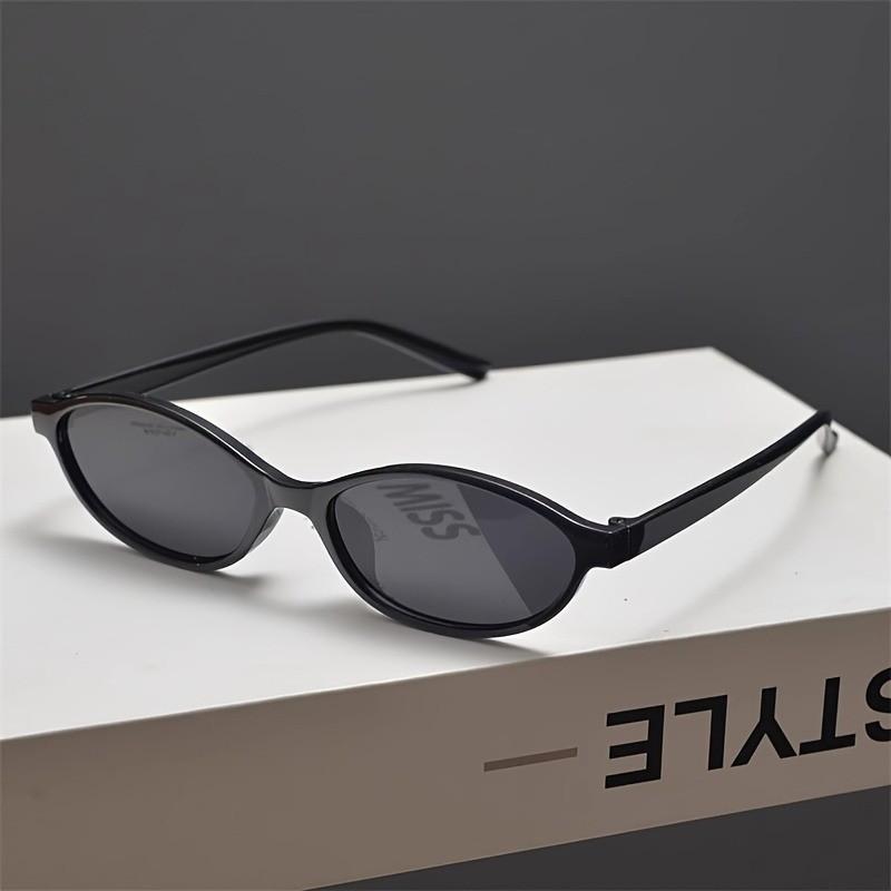 2pcs Small Frame Oval Sunglasses for Women, High-end Sunglasses, Classic and Fashionable Oval Sunglasses