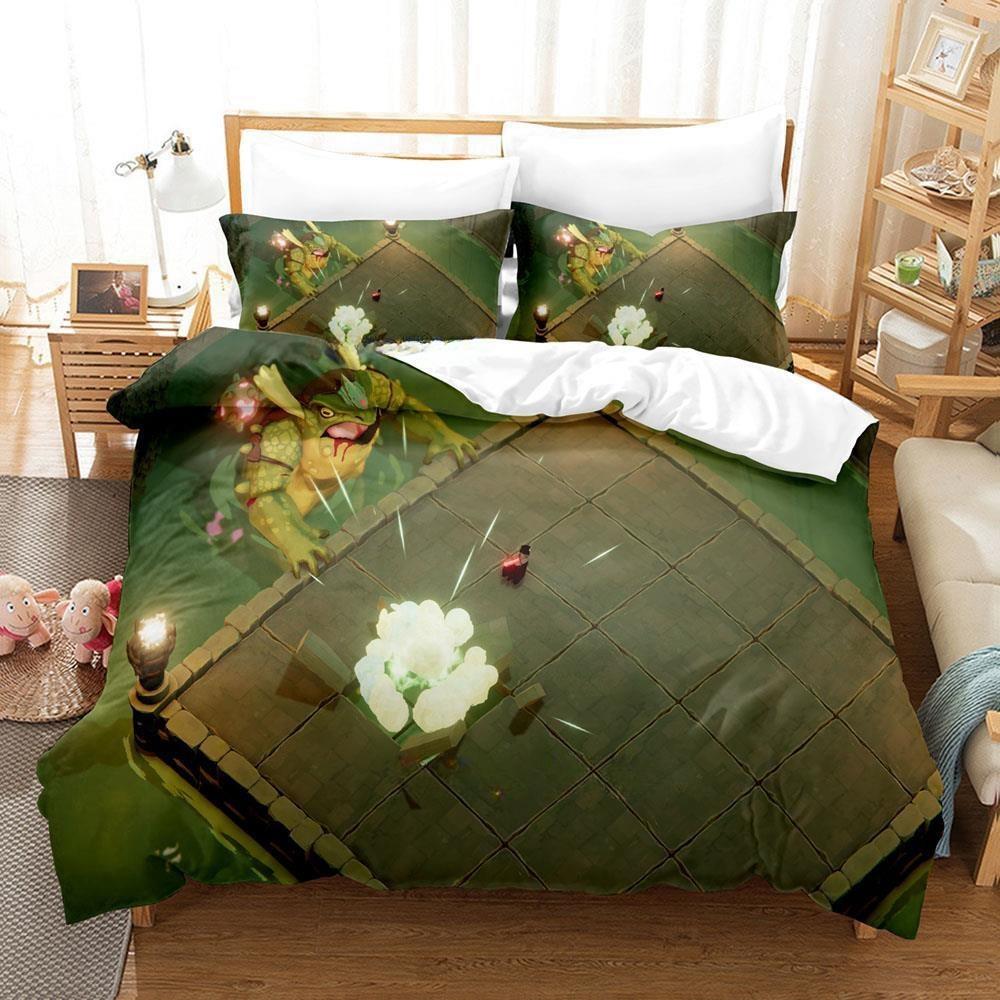 Game Death's Door Bedding Set Single Twin Full Queen King Size Bed Set Teenager Bedroom Sheet set 3D Print Anime bed sheet set