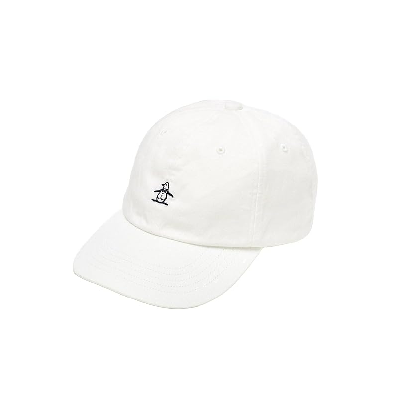 

[Munsingwear] cap standard One point embroidery cotton cotton baseball cap golf MG5SCP00U WH00 (white)