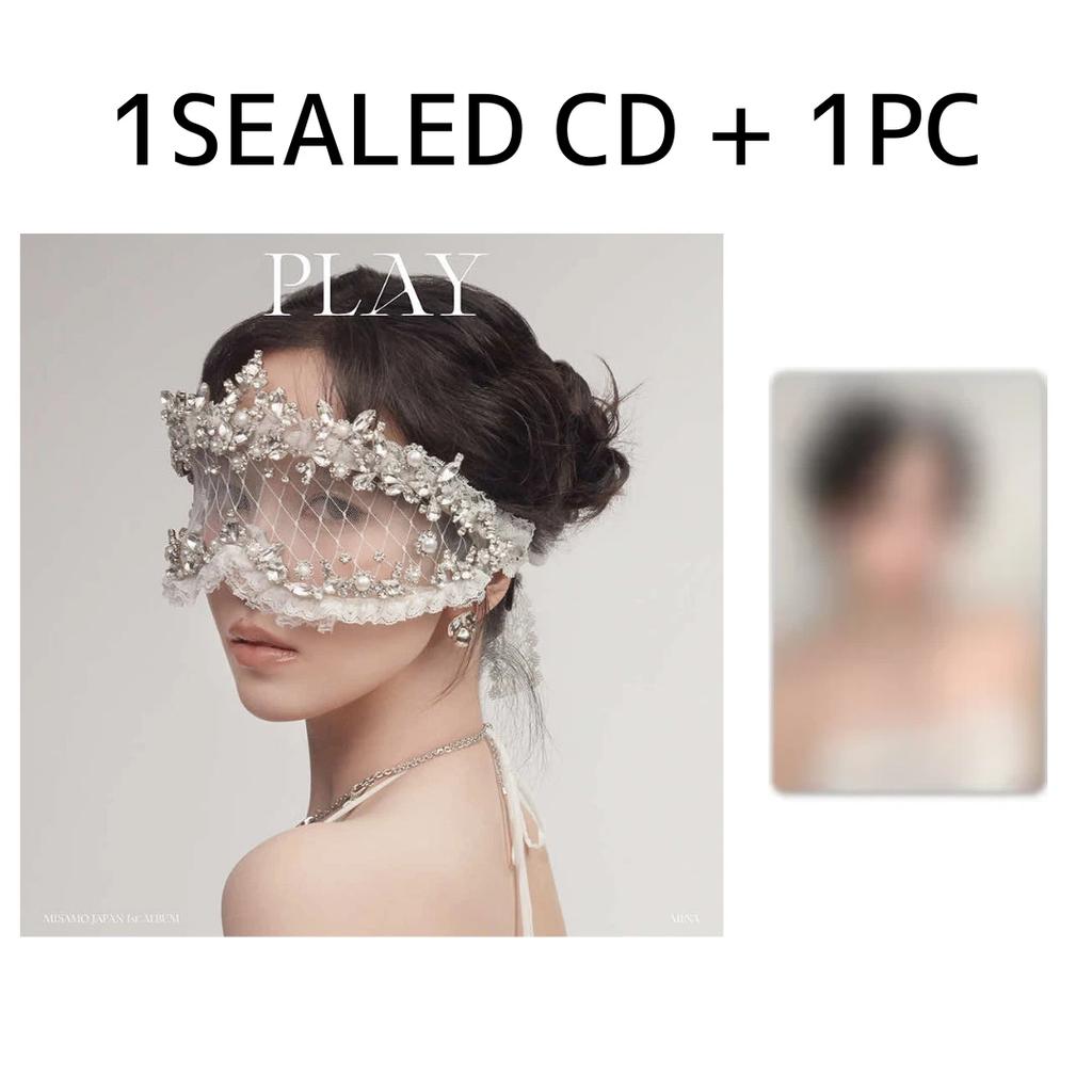 VORBESTELLUNG MISAMO JAPAN 1. ALBUM PLAY VERSIEGELTE CD MIT MUUU POB FOTOkarte OFFIZIELL TWICE