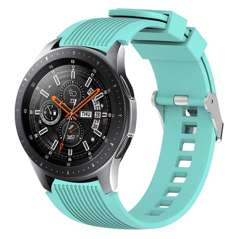 20mm 22mm Silikonband für Samsung Galaxy Watch 7 6 5 4 40mm 44mm Watch 6 Classic 47mm 43mm/Huawei Watch 46mm/Amazfit GTR/GTS 4