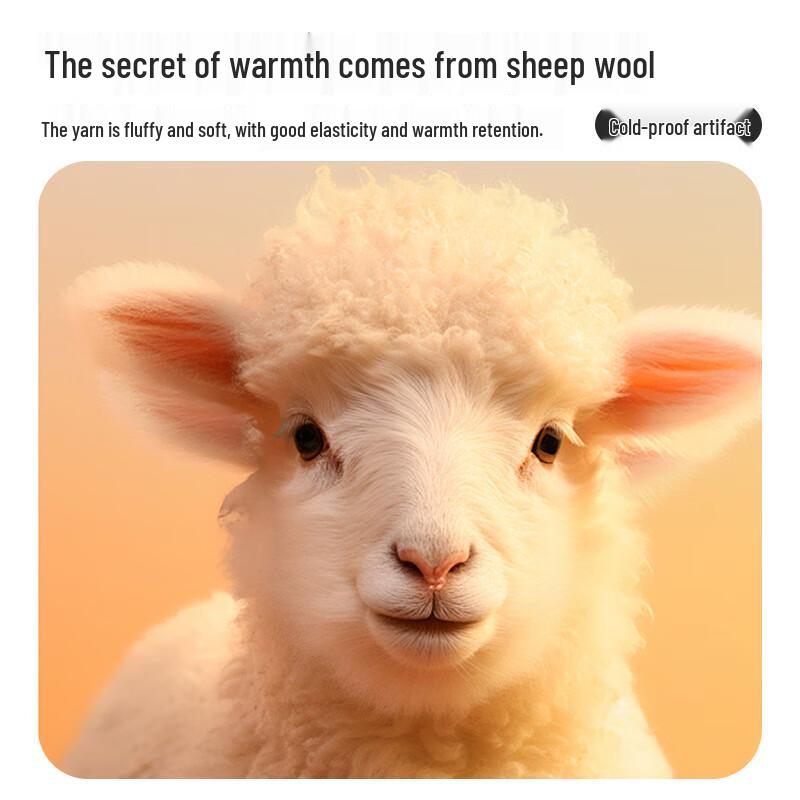 GUJIN Women's Wool Blend Thermal Leggings