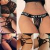 Underwear Lace Floral Letters Bikini Briefs G-string Thongs Bandage Sexy Panties