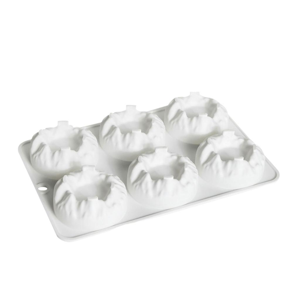 Snow Mountain Shaped Bakewares Heat Resistant Silicone Mold for Mousse Chocolate Baking Kitchen Cake Decorating Tool