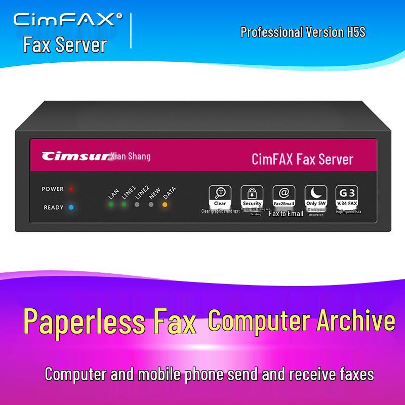 CimFAX CF-P4180 Paperless Fax Server