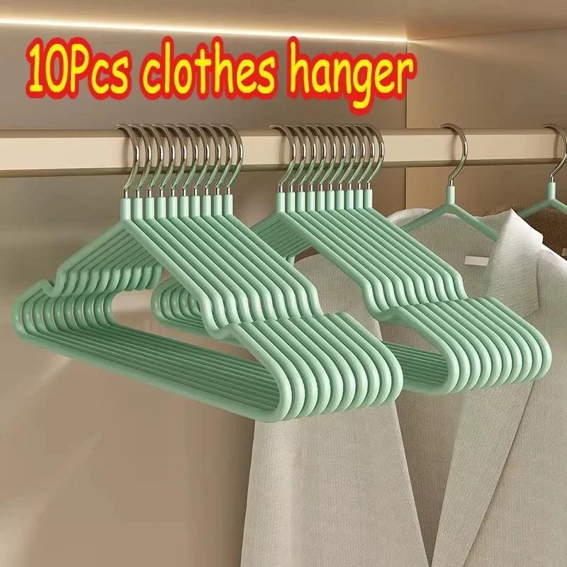 

No-slip Metal Traceless Clothes Hangers Durable Strong Clothes Racks Household Space Saver Organization Bedroom Baby Hangers