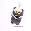 Kawaii Gd Zoa Plush Doll Kpop Gd Stuffed Doll Keychain Creative Cartoon Gray Cat Plush Keyring Bag Pendant Fans Gifts