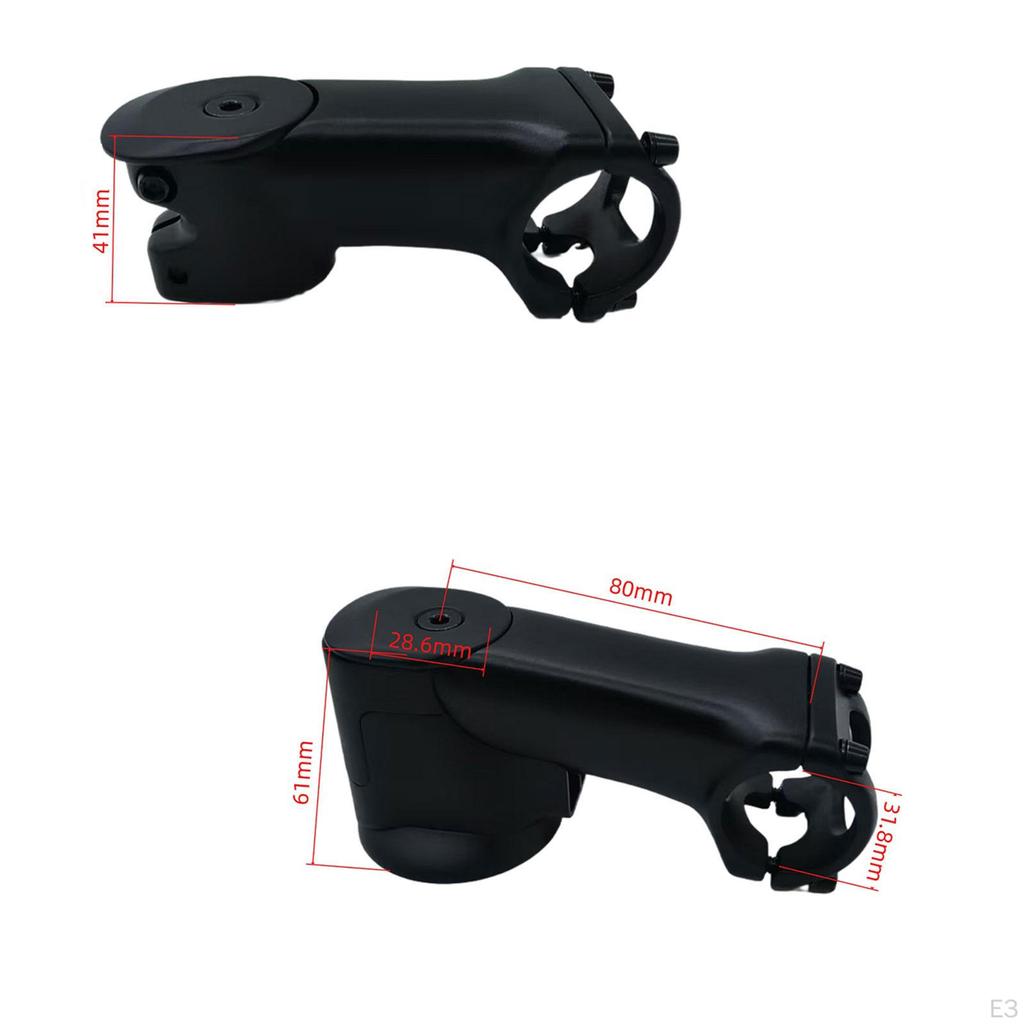 Mountain Bike Stem Handlebar Premium Easy To Install, Portable, Biking Component Replacement -7