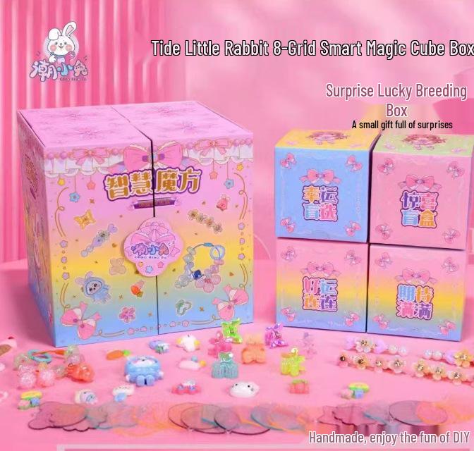 

Модный браслет из бисера «Маленький кролик» для самостоятельного изготовления, подарочная коробка для девочек