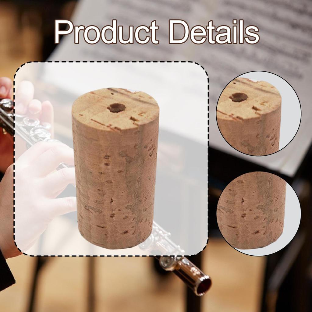 Flötenkopfstück Korkstopfen Stopfen Professionell Einfach zu bedienen Praktischer Ersatz