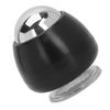 Massageball mit Saugfuß Freihändig Montierbar Edelstahl Muskelmassage Rollerbälle für