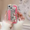 Fashionable Handmade Coconut Beaded Keychain Portable and Sturdy Resin Charm Accessory for Fashion Enthusiasts