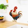 Creative Colorful Rooster Wall Stickers Car Stickers Kitchen Stickers Home Decoration