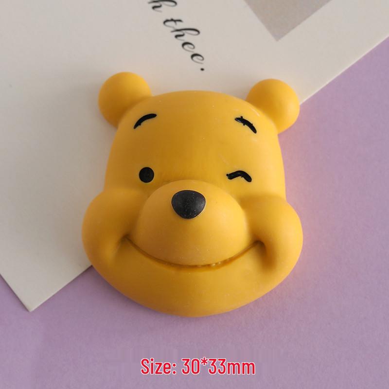 Winnie the Pooh Honey Pot Cartoon Resin Ornament DIY Phone Case Material Pack