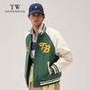 Teenie Weenie Men's Color-Block Padded Baseball Jacket