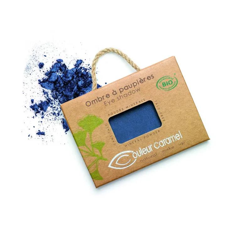 Couleur Caramel Карамель Sombra De Ojos N076 Bleu Marine Recarga 1un