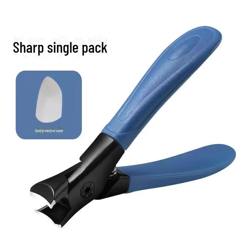 Professional Anti-Splash Large Nail Clippers for Thick Nails - Special Pedicure Tool for Home Use