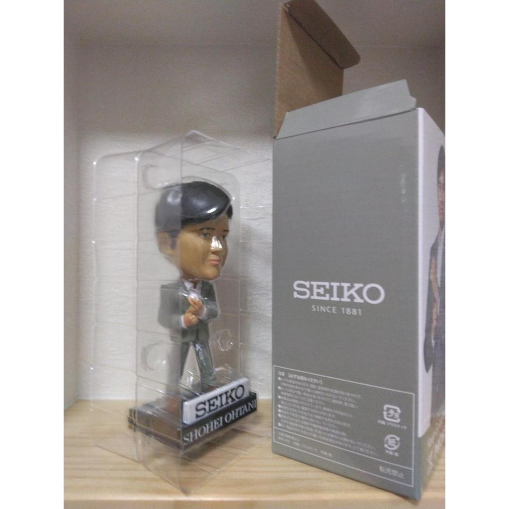 Used SEIKO Shohei Ohtani Bobblehead Figure, Not for Sale, New (Box Opened for Photography)