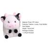 10cm Plush Keychain Exquisite Bag Decoration Lovely Cow Plush Toy Stuffed Doll Pendant Children Gift