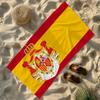 Bandiera di Espana Spagnola Spagna Asciugamano Morbido Leggero Anti-Sabbia Grande Asciugamano da Spiaggia Asciugatura Rapida Bagno Sport Famiglia