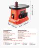Oscillating Spindle Sander, 2000RPM Benchtop Spindle Sander with 6 Sleeves (12.776.2 mm), 16mm Stroke & 397 x 295 mm Cast Iron Table for Furniture