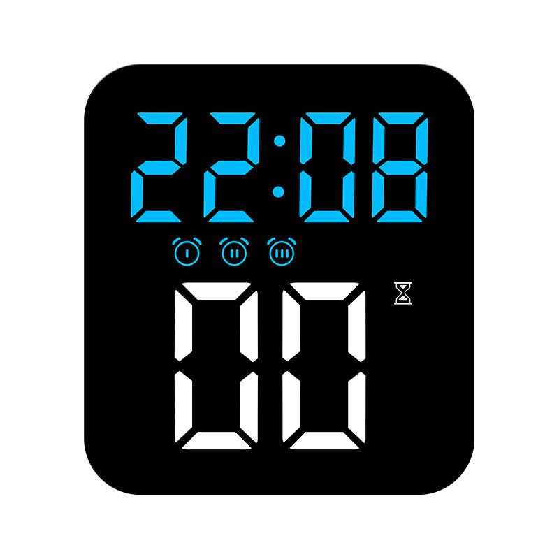 Modern Minimalist Led Digital Alarm Clock With Snooze And Timer For Bedroom Decor