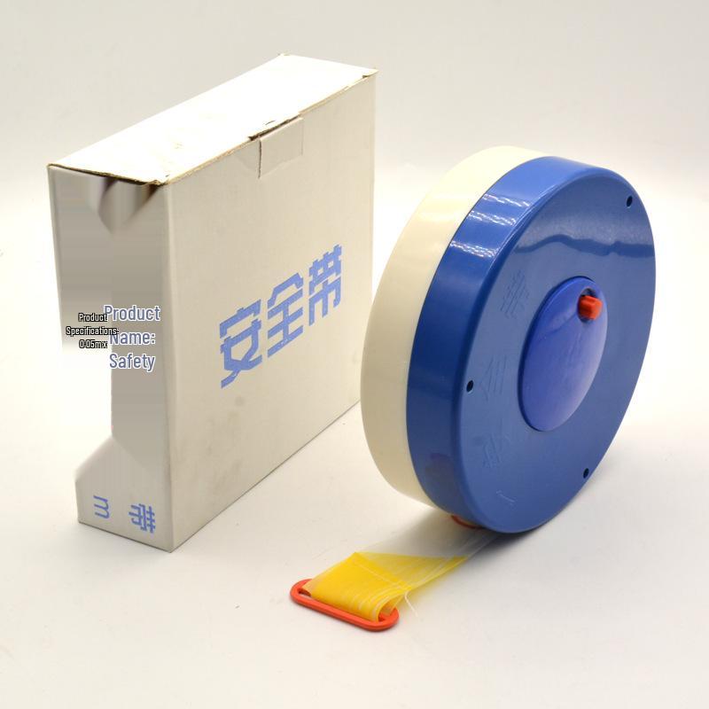 100m Retractable Construction Site Traffic Warning Barrier