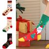 Christmas Crew Socks Funny Novelty Ankle Socks Cartoon Christmas Socks Casual Booties Socks Calf Socks for Women Men