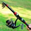 Hooks Fishing Line Fishing Reel Telescopic Fishing Rod Fishing Full Kits Fishing Tackle Kits