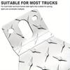 Aluminum Alloy Truck Trailer Camper License Plate Bracket Mount Stand Holder Number Plate Light Frame Support for Tractor RV