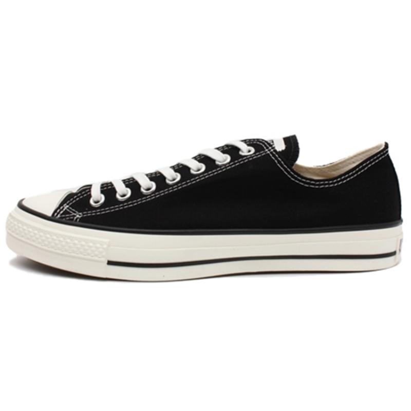 Converse All Star J OX Comfortable and Versatile Low-Top Espadrilles Unisex Black