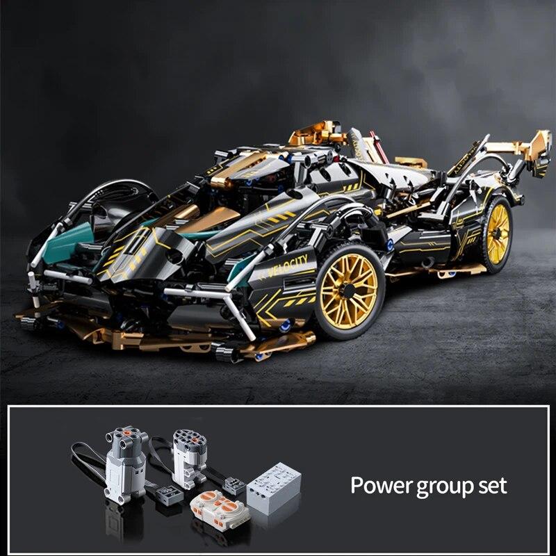 89109 Super Sports Car 900PCS Building Block Kit,Cars 1:14 Model MOC Construction Christmas Xmas Toys for Boys Adults