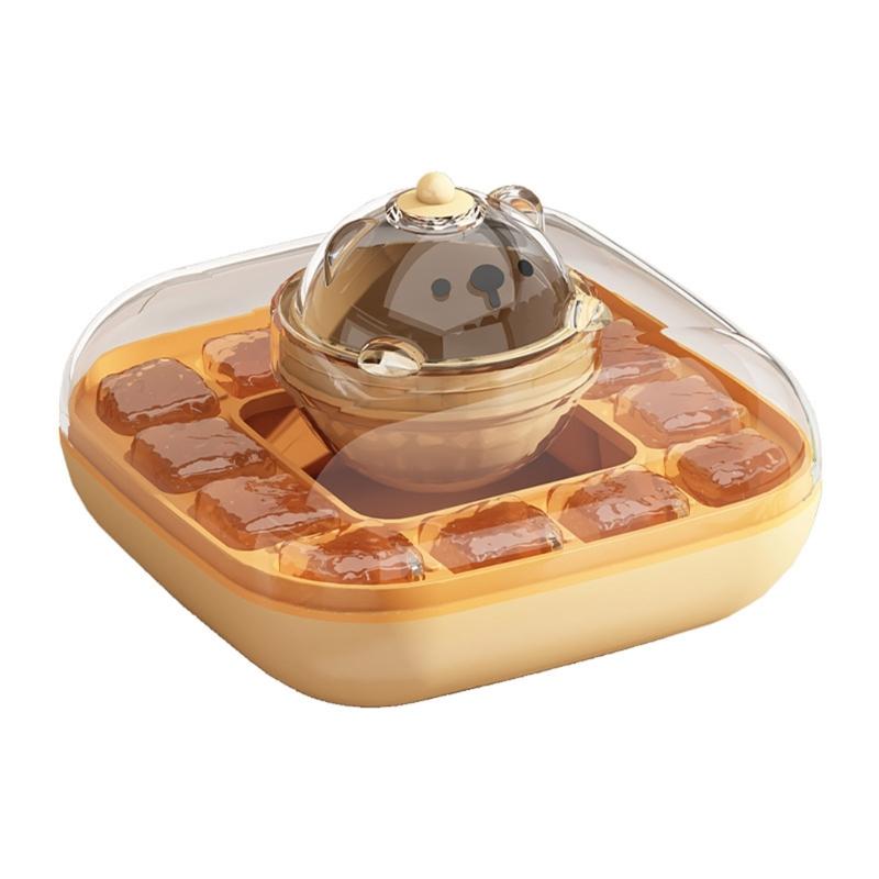 

Home Use Ice Maker Trays Quick Freezing Ice Mold with Lid Efficient Ice Making Mold for Drink Coffee Cocktails