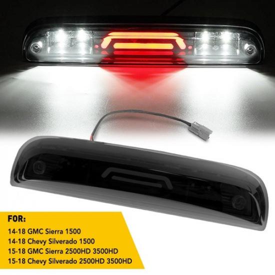 LED For Silverado/Sierra Pickup Truck 3rd Brake Light Lamp 1500 2500 3500 14-18