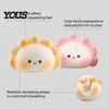 Kids Stress Relief Toy Dumpling Pinching Toy, Soft Elastic Fidget Reliever Portable Mini Ball, for Anxiety And Irritability Release Rebound