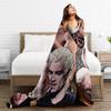 Coperta in Flanella Buffy l'ammazzavampiri Spike Coperta Personalizzata per Divano Letto Soggiorno 150*125cm Trapunta,