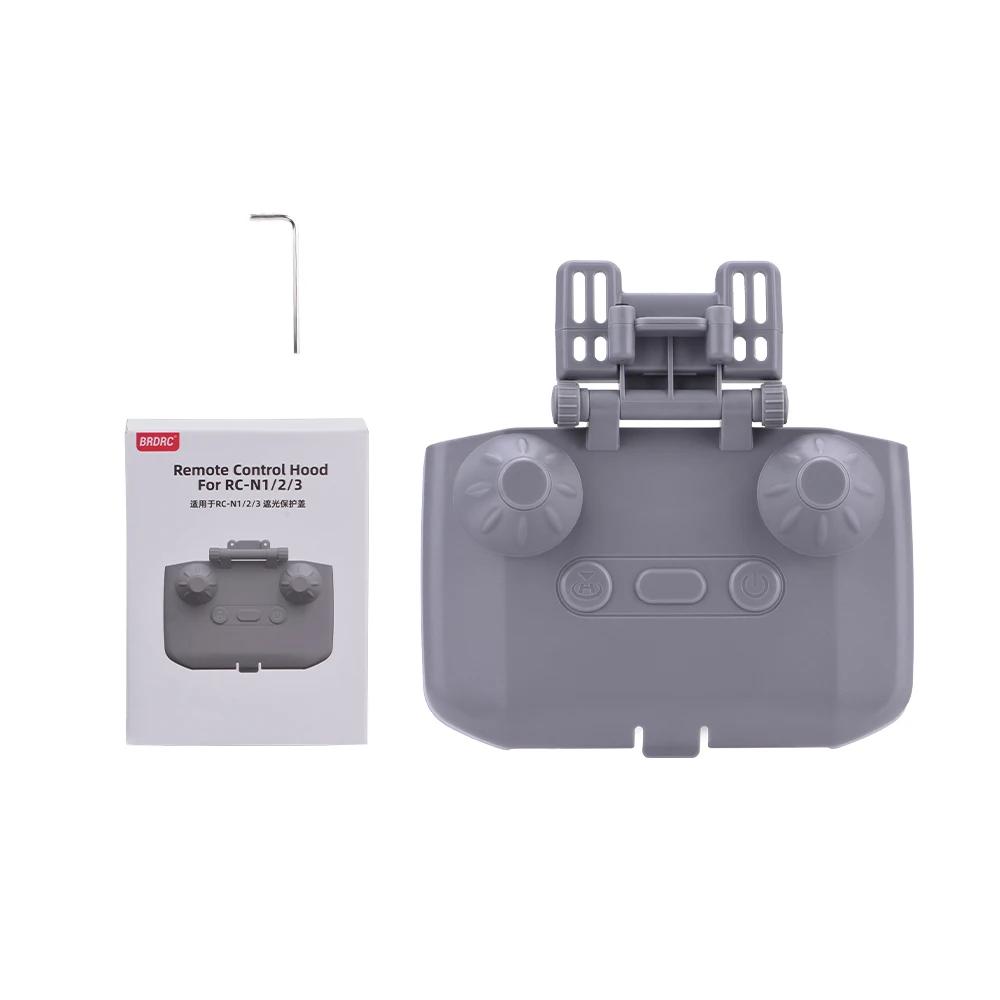 BRDRC Sun Hood for DJI Flip/NEO/Mini 4K/Mini 3/Air 3S RC-N1/N2/N3 Remote Control Screen Protector Cover Light Shield Accessory