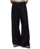 LMOOD Vanel Wide Denim Dark Indigo