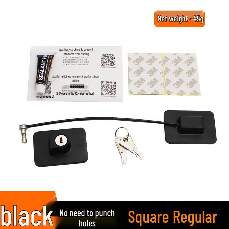 Child Safety Window and Refrigerator Lock - Anti-Fall Restrictor and Cabinet Door Positioner
