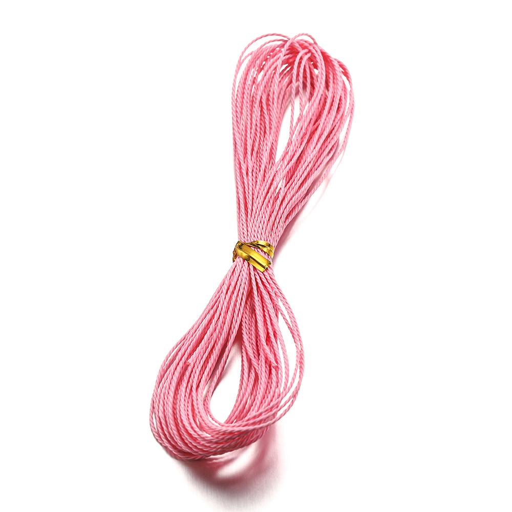 10m/Lot 1mm Waxed Cotton String Beading Cord Rope for DIY Bracelet Necklace Jewelry Making Supplies Accessories