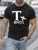 Vintage 1950s T-Birds Greaser T-shirt - Zwart Retro Film ...