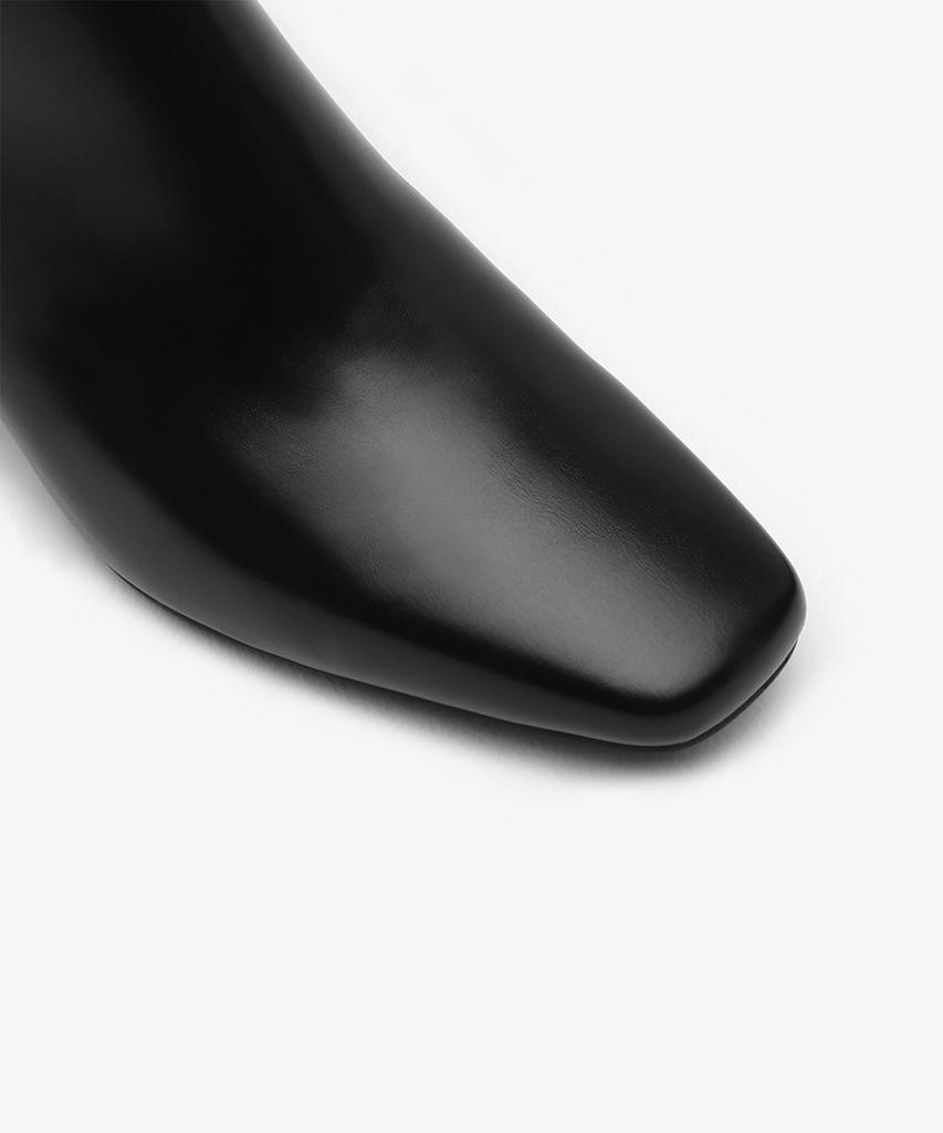 Sappun Elif Square Long Boots (5Cm)