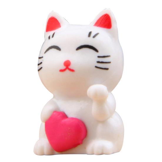 

Фортуна милый кот миниатюрные пейзажные украшения садовые украшения бонсай 1#